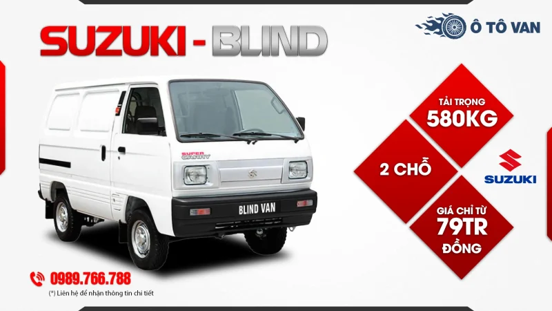 Suzuki Blind Van cũ Suzuki Blind Van cũ