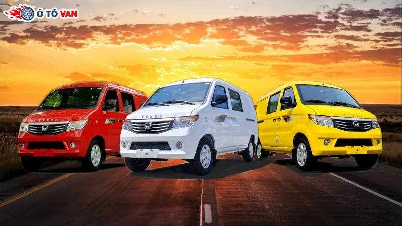 Tổng hợp các loại xe tải Van 1 tấn lưu thông vào phố 24/24h