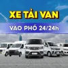 Tổng hợp các loại xe tải Van 1 tấn lưu thông vào phố 24/24h