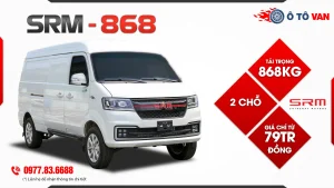 SRM 868 phiên bản 2 chỗ được đánh giá cao về thiết kế ngoại thất hiện đại