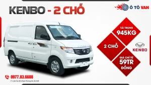 Xe tải Van Kenbo 2 chỗ 945kg động cơ xăng 1.3L