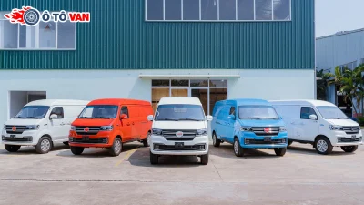So sánh giá xe tải van các hãng năm 2025