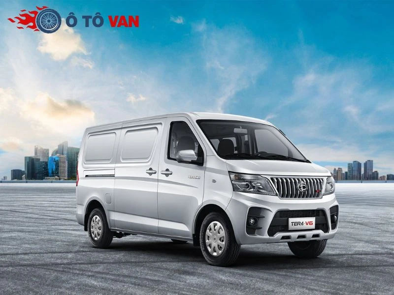 Mẫu xe tải van Tera được nhiều khách hàng tìm mua do Thái Phong phân phối Thực hư lợi ích xe van chở hàng cho doanh nghiệp