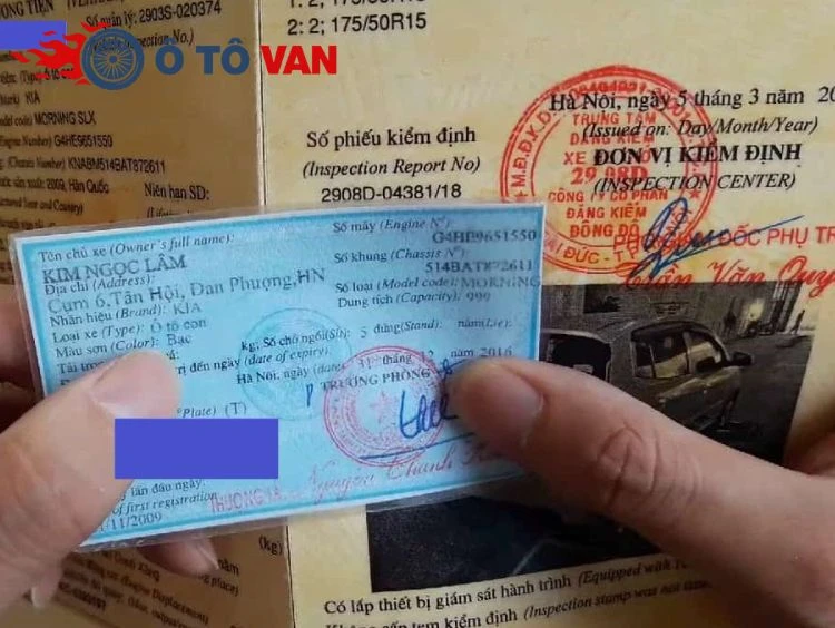 quy định pháp lý xe tải van Xe có giấy đăng kiểm mới được phép lưu thông