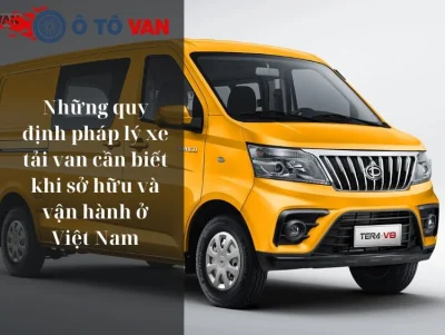 quy định pháp xe tải van
