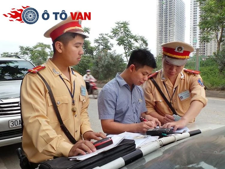 quy định pháp lý xe tải van Đi vào đường cấm có thể bị xử phạt từ 1 đến 2 triệu đồng.