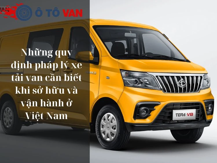 quy định pháp xe tải van