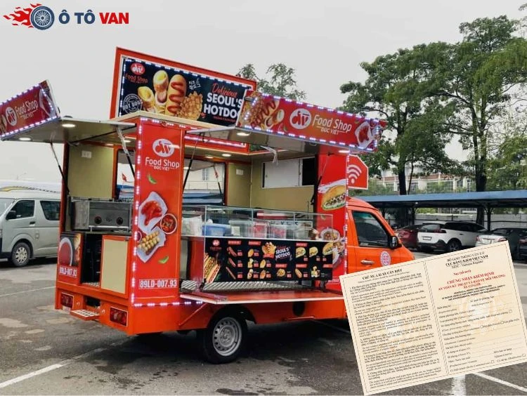 Vận hành xe bán hàng lưu động  Vận hành xe bán hàng lưu động