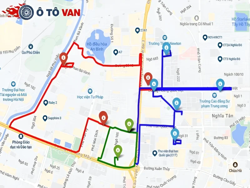 Lên kế hoạch tuyến đường giao hàng bằng xe van Lên kế hoạch tuyến đường giao hàng bằng xe van