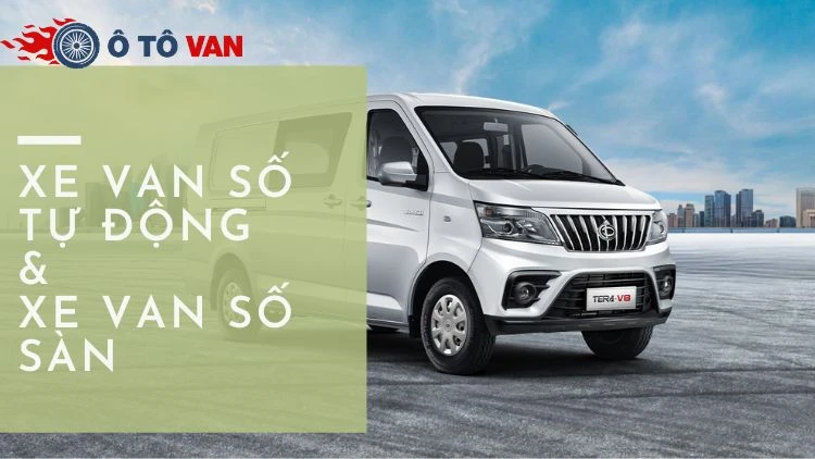 xe van số tự động