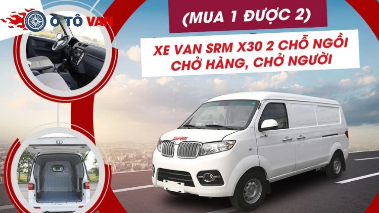 SRM X30L 2 chỗ SRM X30L 2 chỗ sở hữu thiết kế đơn giản nhưng tiện dụng