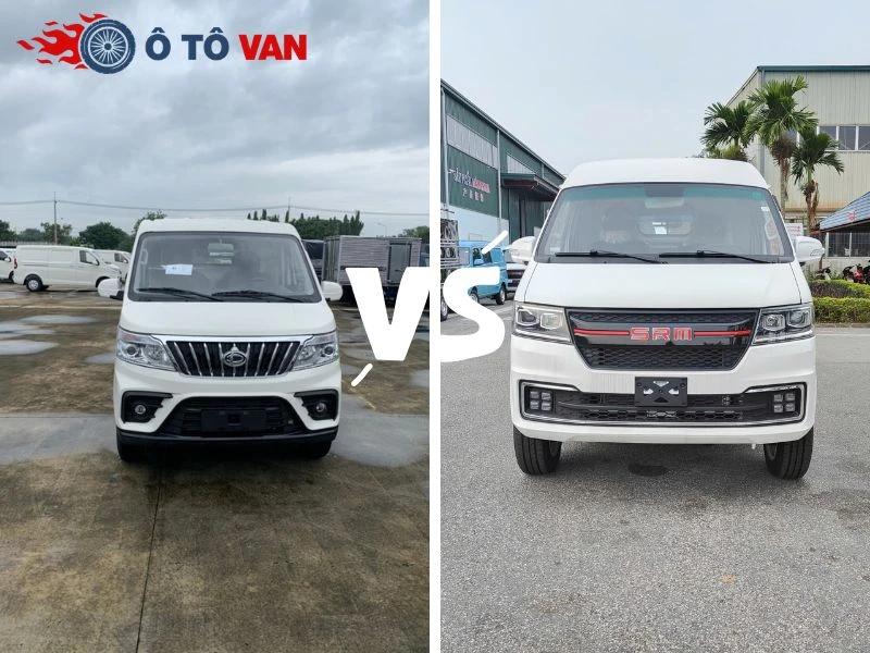 So sánh Tera V8 và SRM X30L: Xe tải van nào đáng mua hơn?