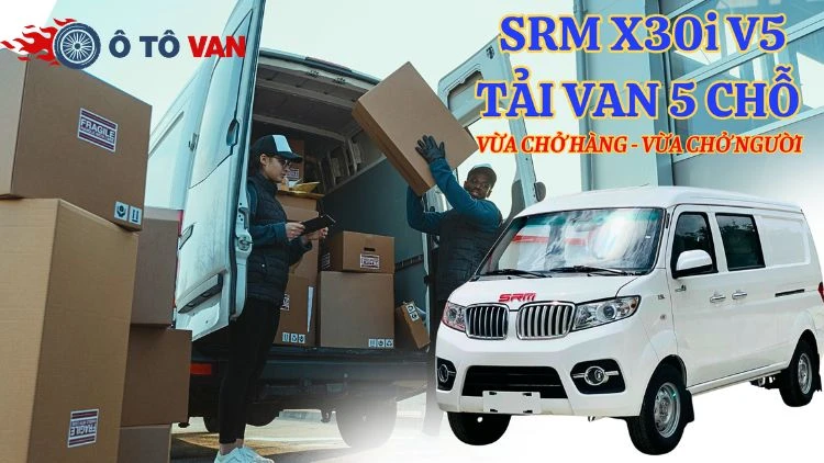 Thiết kế xe van SRM X30i 5 chỗ với nhiều cải tiến mới