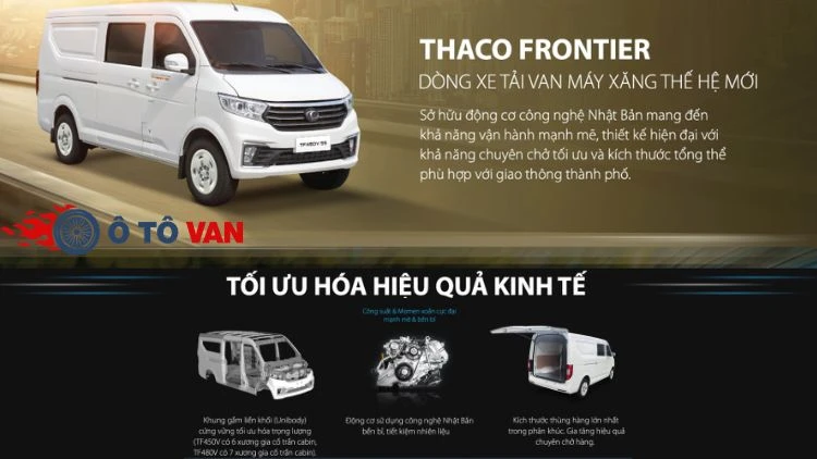 Lý do doanh nghiệp vận tải chọn Thaco Frontier TF450V 5S