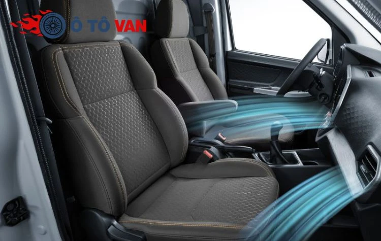 xe tải van Tera V8 2 chỗ chở được bao nhiêu hàng