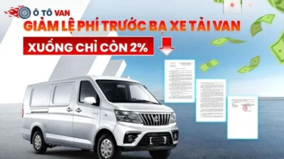 Giảm lệ phí trước bạ xe Tera V6 2 chỗ chỗ xuống 2%