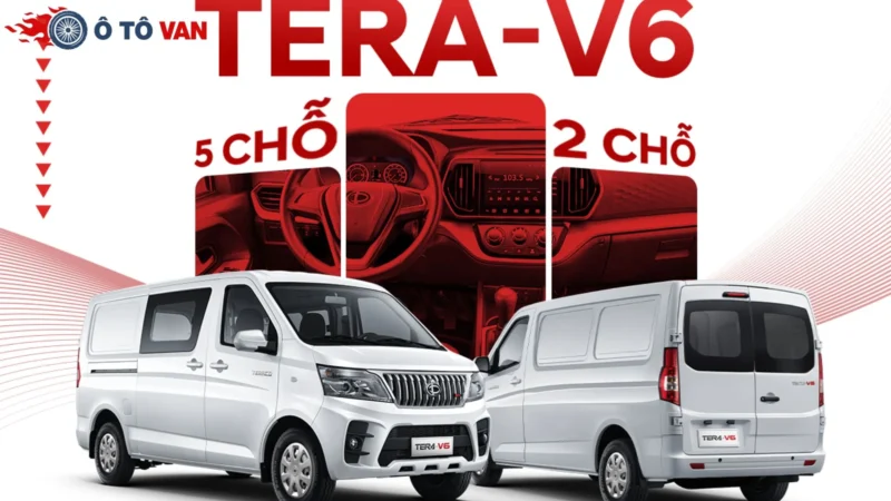 Xe Tera V6 lưu thông